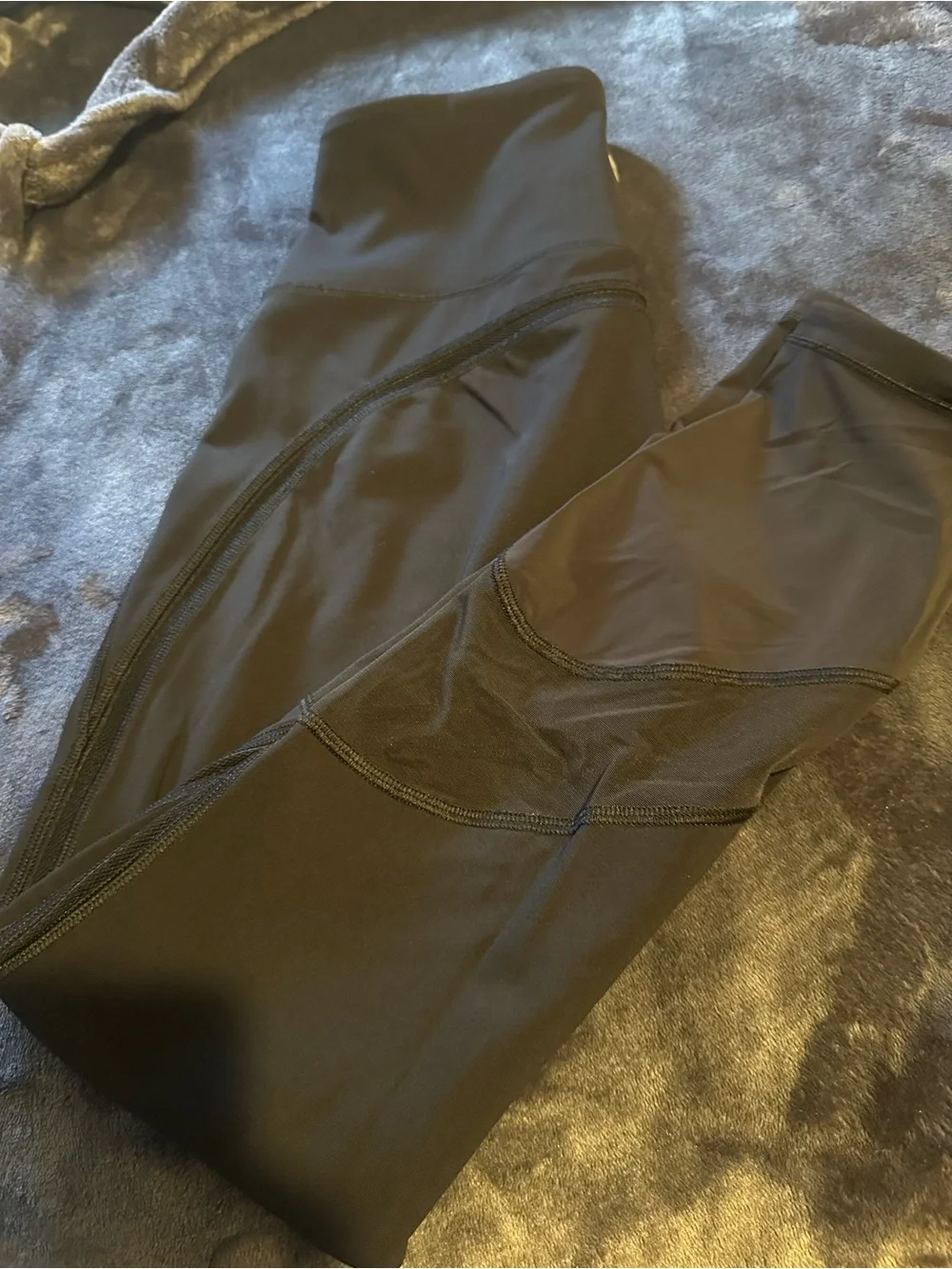 lululemon athletica Black High-Rise Athletic Shorts with Logo